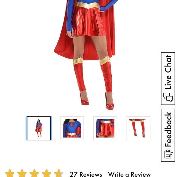 Supergirl costume - Picture 4 of 7